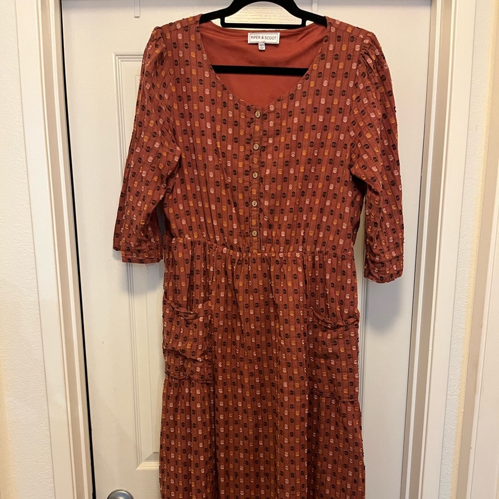Piper and Scoot Midi Dress